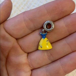 Snow White Dress Disney Pandora Bead